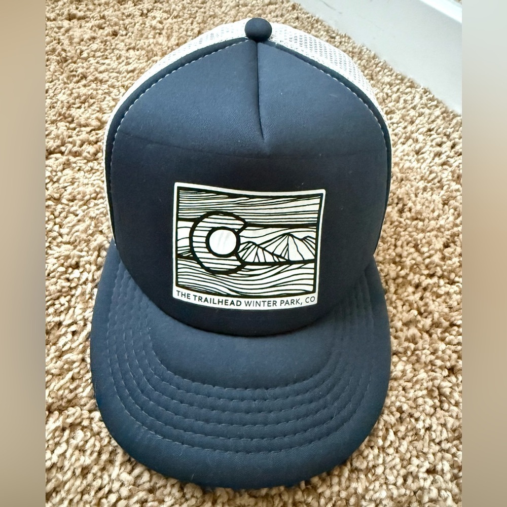 🧢 District Trucker Hat – Trailhead Winter Park, CO